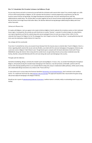 How To Vakantiehuis Met Zwembad Ardennen And Influence People
