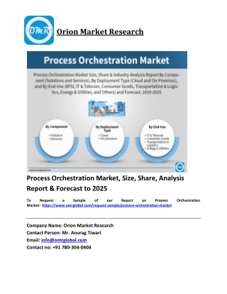 Process Orchestration Market Trends, Size, Competitive Analysis and Forecast 2019-2025