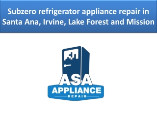Appliance repair in Laguna Beach