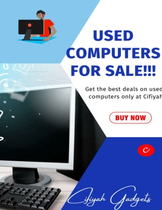 Why people buy used computers online?