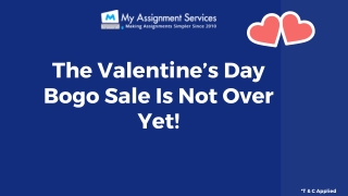 The Valentine’s Day Bogo Sale Is Not Over Yet!