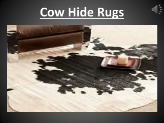 Cow Hide Rugs Dubai