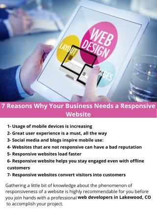 7 Reasons Why Your Business Needs a Responsive Website