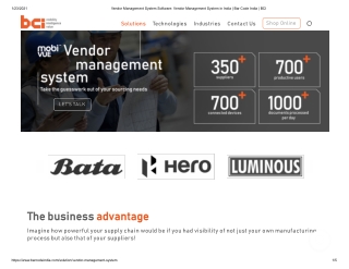 Vendor Management System Software_ Vendor Management System in India _ Bar Code India _ BCI