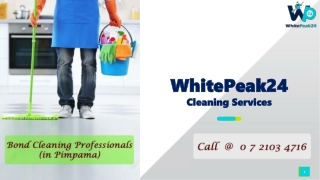 Bond Cleaning Services in Pimpama