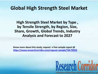 High Strength Steel Market by Type , by Tensile Strength, by Region, Size, Share, Growth, Global Trends, Industry Analys