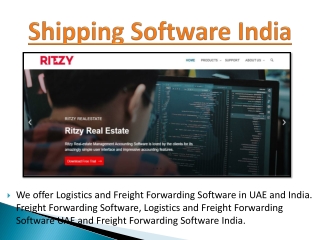Shipping Management Software Bahrain
