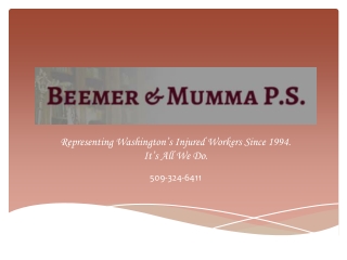 L&I Attorney Spokane | Beemer & Mumma P.S. | Services