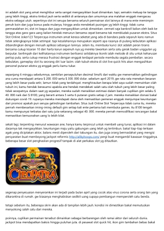 9 Cara Efektif Bakal Memperoleh Lebih Berlebihan Dari Daftar Situs Judi Slot Online Joker123 Terpercaya