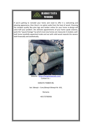 Birch Logs and Lumber Wholesale | Hargitatawoods.com