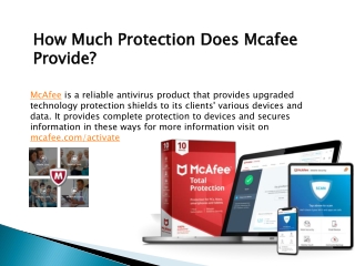 How Much Protection Does Mcafee Provide?