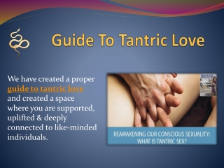 Guide To Tantric Love