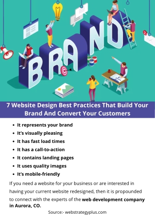 7 Website Design Best Practices That Build Your Brand And Convert Your Customers