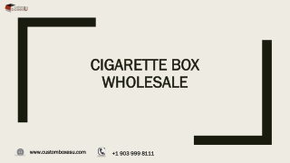 Cigarette box wholesale With free Shipping in Texas, USA