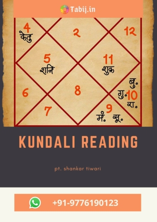 Free Online Janam Kundli in Hindi Reading with Predictions by date of birth call  91-9776190123