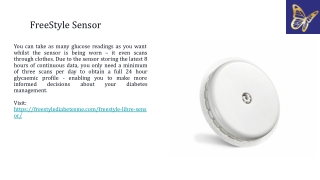 FreeStyle Sensor