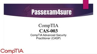 CAS-003 Exam Dumps | Get Valid CAS-003 Question Answer | PassExam4Sure