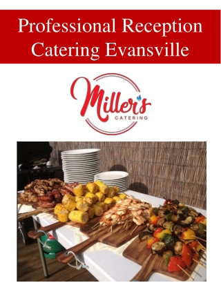 Professional Reception Catering Evansville