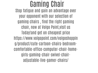 Gaming Chair