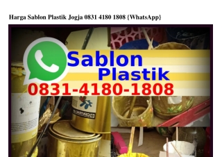 Harga Sablon Plastik Jogja 0831.4180.1808(whatsApp)