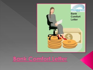 Basic Things You Need To Know About A Bank Comfort Letter