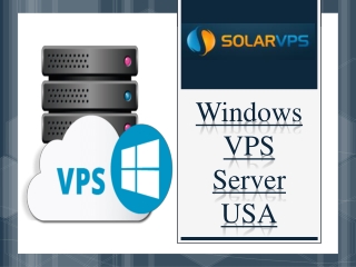 Windows VPS Server USA