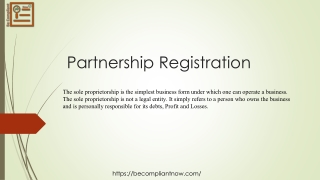 Apply Online For Partnership Registration for Your Business firm