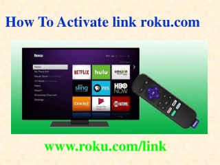How To Activate link roku.com