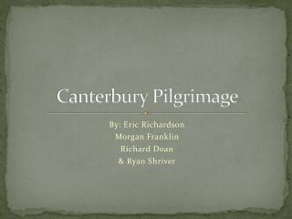 Canterbury Pilgrimage