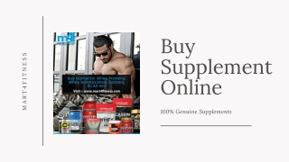 Are You Looking Supplements Online Buy Then Visit At Mart4fitness