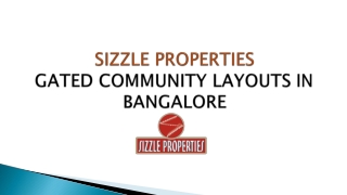 Top real estate developers in Bangalore