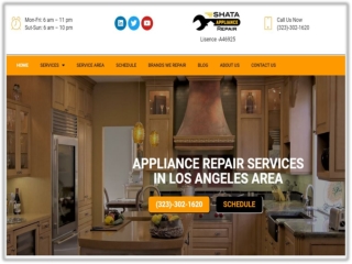 Appliance repair in Culver City