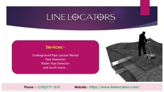 Line And Utility Locating Services And It’s Importance