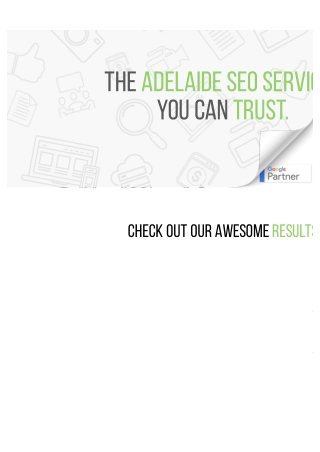 SEO services Adelaide