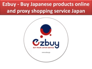 Buy japanese items online