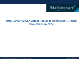 Data Center Server Market 2020-2026; Growth Forecast & Industry Share Report