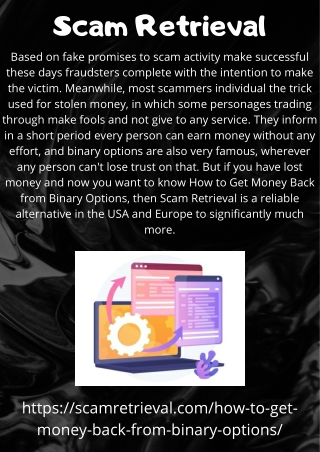 Contemporaneous Ideas Suggestions to Get Money Back from Binary Options