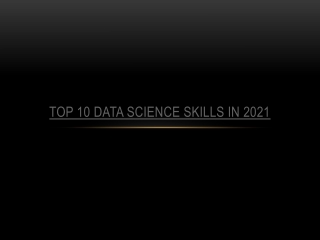 top 10 data science skills in 2021