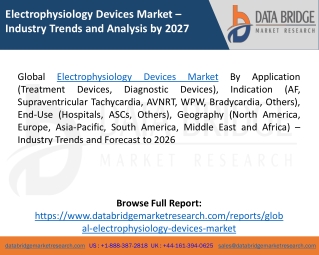 Electrophysiology Devices Market Analysis by Top Players, Size, Share and Forecast to 2026