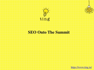 SEO: Onto The Summit
