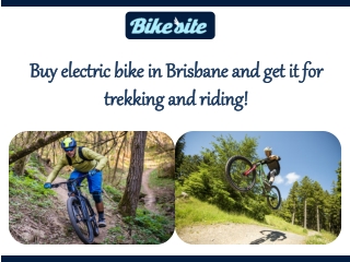 Folding Electric Bike Brisbane