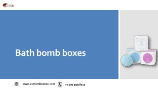 Bath Bomb boxes With free Shipping in Texas, USA