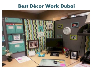 Décor Work