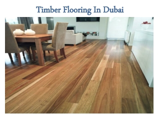 timber flooring
