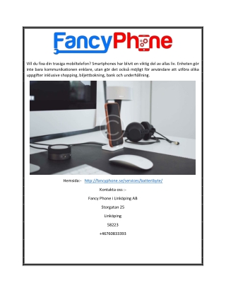 Iphone batteribyte | Fancyphone.se