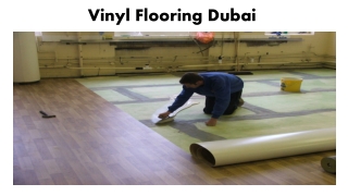 Vinyl Flooring Dubai