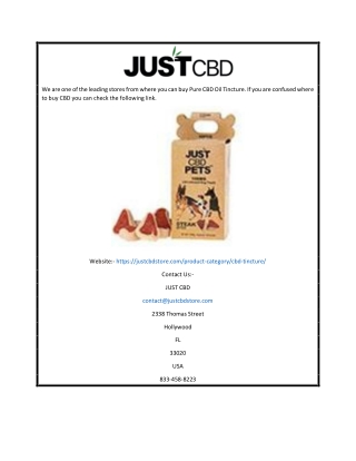 CBD Store | Justcbdstore.com