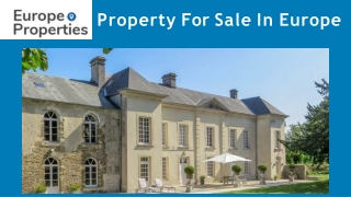 Property For Sale In France