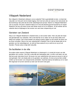 Villapark Nederland