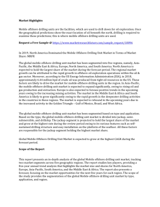 Mobile Offshore Drilling Unit Market Research Report - Global Forecast till 2026